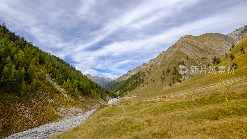 瑞士国家公园，Val Trupchun (Graubünden，瑞士)